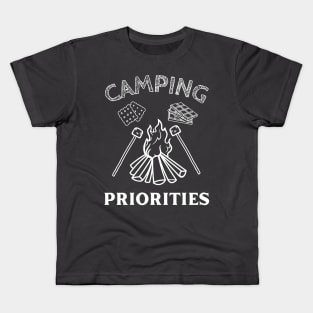 Smores are Camping Priorities Kids T-Shirt